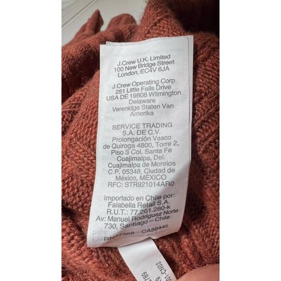 Madewell Ayers Wide Sleeve Pullover Sweater Crewneck Oversized Wool Alpaca XL - Picture 8 of 9